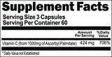 BUY 1 GET 2 FREE C-Ester 1000mg Time Release 180 Capsules