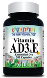 BUY 1 GET 2 FREE Vitamin A, D3 & E (Emulsified Dry) 200 Capsules