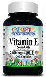 BUY 1 GET 2 FREE Vitamin E (Non-Oily) 268mg(400 IU) 200 Capsules
