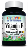 BUY 1 GET 2 FREE Vitamin E (Non-Oily) 268mg(400 IU) 200 Capsules