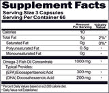 BUY 1 GET 2 FREE Max Omega 3 EPA Fish Oil 1000mg 200 Capsules