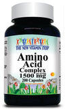 BUY 1 GET 2 FREE Amino Acid 1500mg Complex 200 Capsules