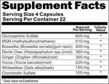 BUY 1 GET 2 FREE Triple Strength Advanced Joint Support 90 or 180 Capsules