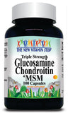 BUY 1 GET 2 FREE Triple Strength Glucosamine, Chondroitin and MSM 100 or 200 Capsules