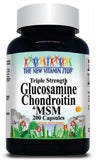 BUY 1 GET 2 FREE Triple Strength Glucosamine, Chondroitin and MSM 100 or 200 Capsules