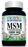 BUY 1 GET 2 FREE MSM 1000mg 200 Capsules