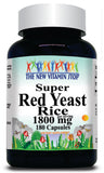 BUY 1 GET 2 FREE Super Red Yeast Rice 1800mg 180 Capsules