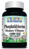 BUY 1 GET 2 FREE Phosphatidylserine 1000mg 100 or 200 Capsules