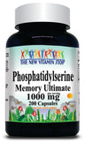BUY 1 GET 2 FREE Phosphatidylserine 1000mg 100 or 200 Capsules