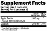 BUY 1 GET 2 FREE Apple Pectin 1500mg 90 Capsules