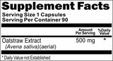 BUY 1 GET 2 FREE Avena Sativa 500mg 90 or 180 Capsules