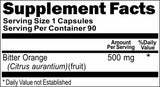 50% off Price Bitter Orange 500mg 90 Capsules 1 or 3 Bottle Price