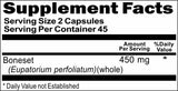 BUY 1 GET 2 FREE Boneset 450mg 90 Capsules