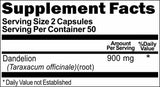 BUY 1 GET 2 FREE Dandelion 900mg 100 Capsules