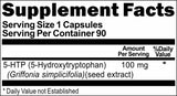 BUY 1 GET 2 FREE 5-HTP 100mg 90 or 180 Capsules