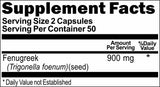 BUY 1 GET 2 FREE Fenugreek 900mg 100 Capsules