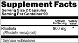BUY 1 GET 2 FREE Rhodiola Rosea 900mg 180 Capsules