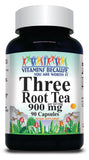 50% off Price Three Root Tea 900mg 90 Capsules 1 or 3 Bottle Price