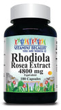 BUY 1 GET 2 FREE Rhodiola Rosea Extract 4800mg Equivalent 180 Capsules