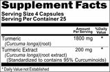 BUY 1 GET 2 FREE Turmeric Curcumin 2000mg 100caps or 200caps