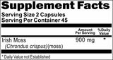 BUY 1 GET 2 FREE Irish Moss 900mg 90 Capsules