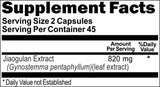 BUY 1 GET 2 FREEJiaogulan Extract 820mg  90 or 180 Capsules