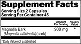 BUY 1 GET 2 FREE Magnolia Bark 900mg 180 Capsules