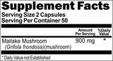 BUY 1 GET 2 FREE Maitake Mushroom 900mg 100 or 200 Capsules