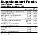 BUY 1 GET 2 FREE B-Complex 50 200 Capsules