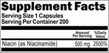BUY 1 GET 2 FREE Niacinamide 500mg 200 Capsules
