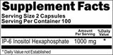 BUY 1 GET 2 FREE IP-6 Inositol Hexaphosphate 1000mg 200 Capsules