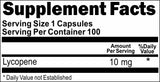BUY 1 GET 2 FREE Lycopene 10mg 100 or 200 Capsules