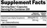 BUY 1 GET 2 FREE Vitamin E with Selenium 200 Capsules