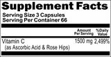 BUY 1 GET 2 Vitamin C with Rosehips Time Release 1500mg 200 Capsules