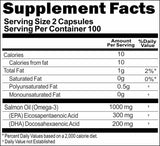 BUY 1 GET 2 FREE Salmon Oil Omega 3 1000mg 200 Capsules