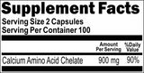 BUY 1 GET 2 FREE Chelated Calcium 900mg 200 Capsules