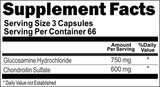 BUY 1 GET 2 FREE Triple Strength Glucosamine and Chondroitin 200 Capsules