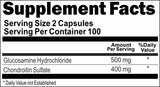 BUY 1 GET 2 FREE Double Strength Glucosamine and Chondroitin 200 Capsules