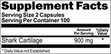 BUY 1 GET 2 FREE Shark Cartilage 900mg 200 Capsules