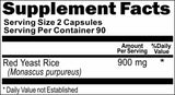 BUY 1 GET 2 FREE Red Yeast Rice 900mg 180 Capsules