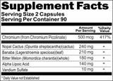 BUY 1 GET 2 FREE Advanced Sugar Control 180 Capsules