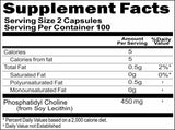 BUY 1 GET 2 FREE Phosphatidylcholine 450mg 200 Capsules