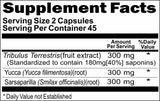 BUY 1 GET 2 FREE Testo Plus For Men 90 or 180 Capsules
