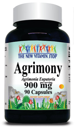 50% off Price Agrimony 900mg 90 Capsules 1 or 3 Bottle Price