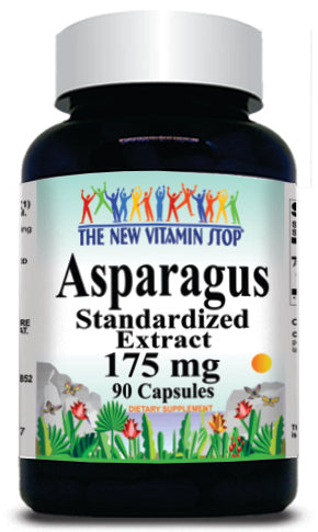 50% off Price Asparagus Root Extract 175mg  90 Capsules 1 or 3 Bottle Price