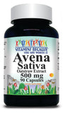BUY 1 GET 2 FREE Avena Sativa 500mg 90 or 180 Capsules