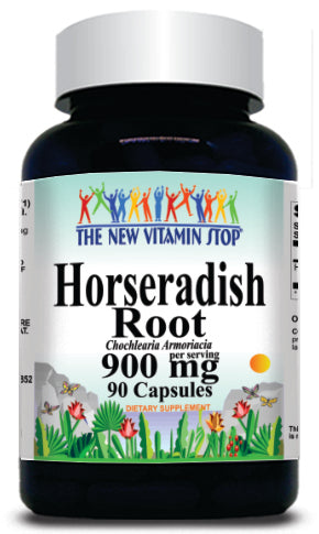 BUY 1 GET 2 FREE Horseradish Root 900mg 90 Capsules