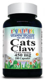 BUY 1 GET 2 FREE Cats Claw 450mg 90 or 180 Capsules