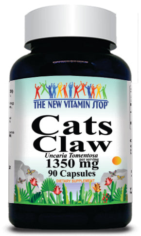 BUY 1 GET 2 FREE Cats Claw Triple Strength 1350mg  90 Capsules