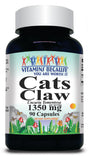BUY 1 GET 2 FREE Cats Claw Triple Strength 1350mg  90 Capsules
